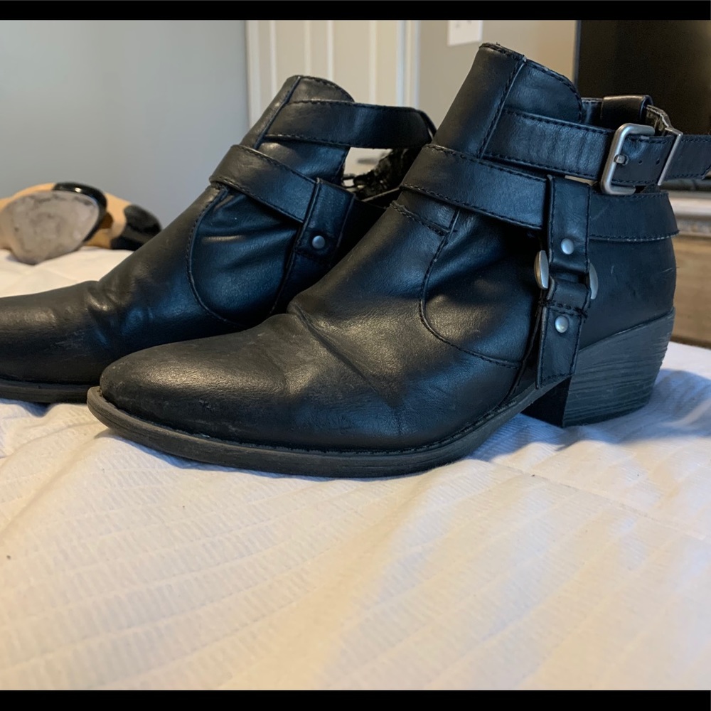 Black Ankle Booties
